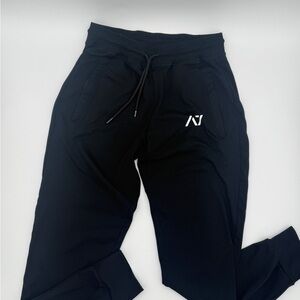 A7 Black Defy Jogger Athletic Activewear Unisex Medium Gym Powerlifting Workout